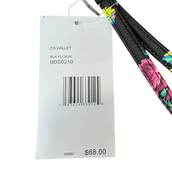 Betsey Johnson Black Floral Wallet - Picture 9 of 12